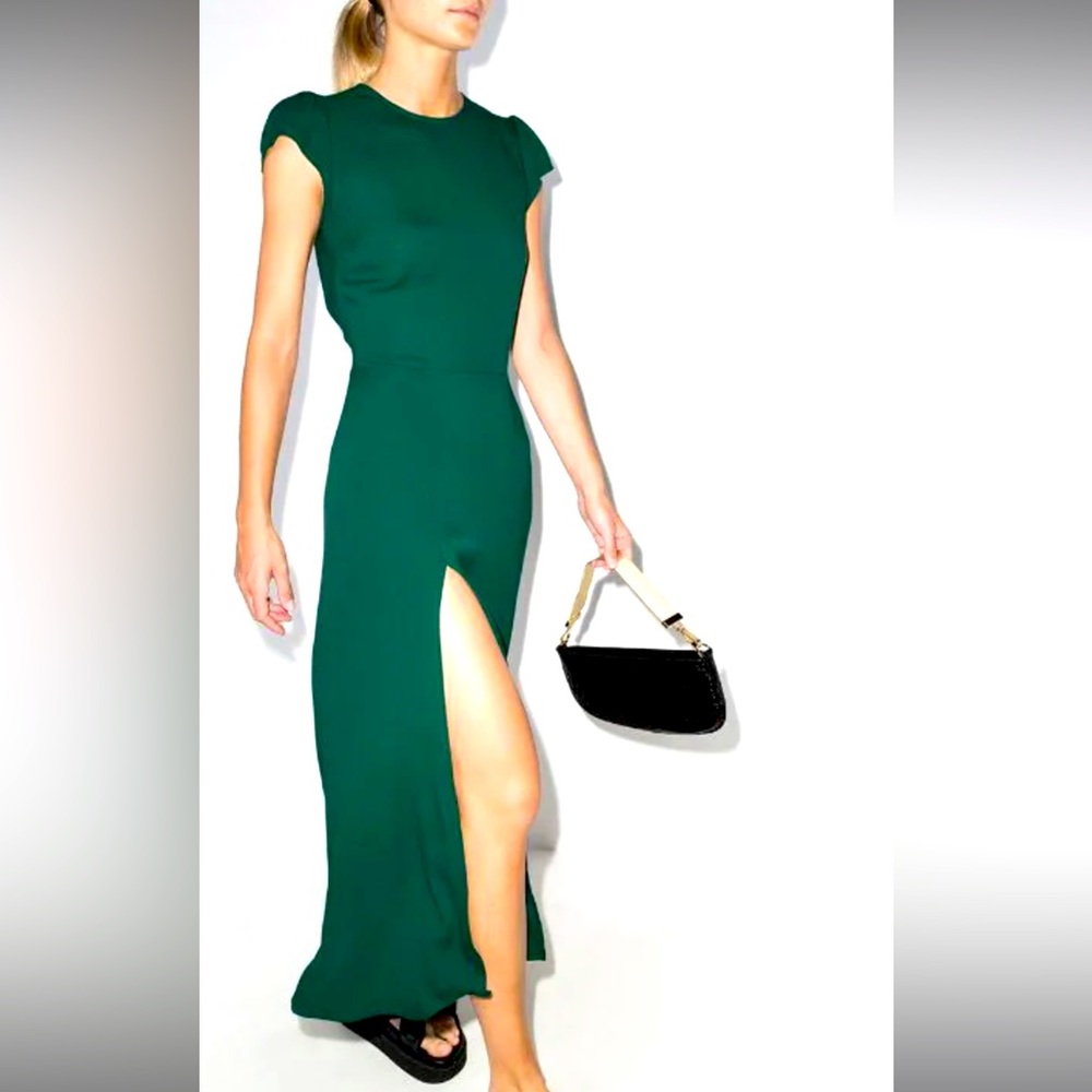 Emerald reformation dress unworn.